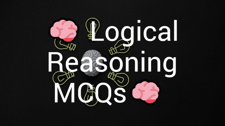 🧠 Logical Reasoning MCQs🧠